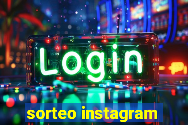 sorteo instagram